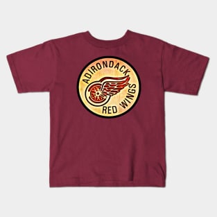 Adirondack Red Wings Hockey Kids T-Shirt